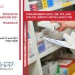 Webinar : Réunion de marché 2021 Pharmacie (MCO et Hors MCO - Antilles )