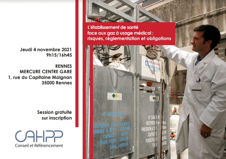 L’établissement de santé face aux gaz à usage médical - Rennes