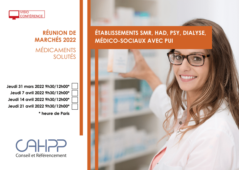 2035 - Réunion de marchés 2022 : Médicaments solutés - hors MCO