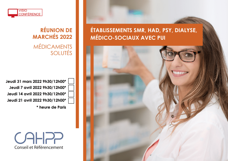 2035 - Réunion de marchés 2022 : Médicaments solutés - Hors MCO