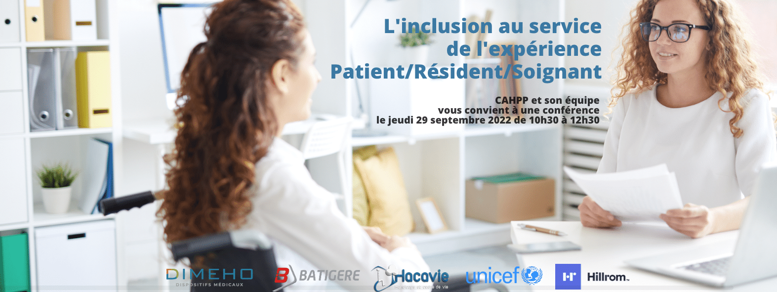 Commission Handicap : L'inclusion au service de l'expérience Patient/Résident/Soignant