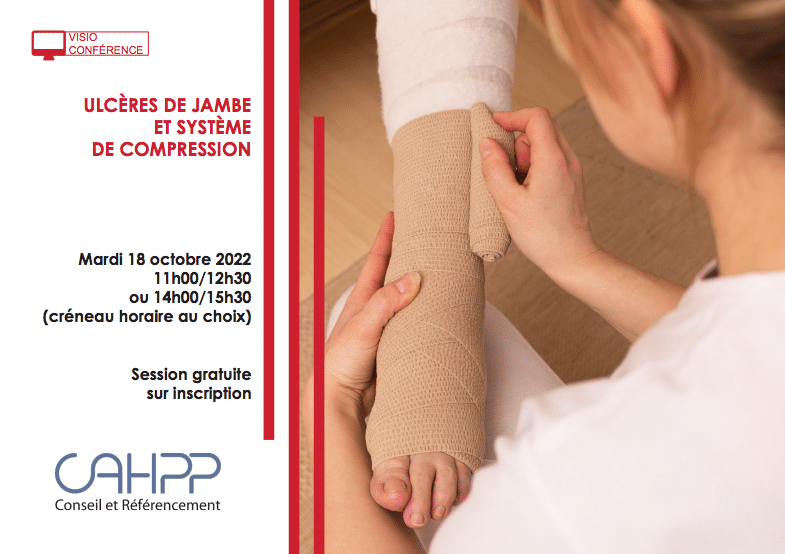 2133 - Ulcère de jambe et système de compression - Webinaire