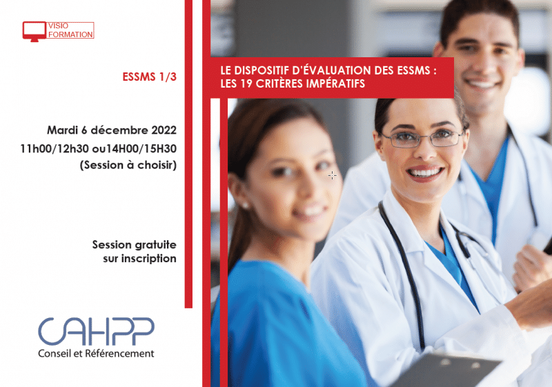 2143 - Le dispositif d'évaluation des ESSMS : les critères impératifs (ESSMS 1/3) - Webinaire