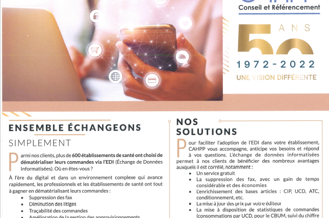 Plaquette edi 50 ans