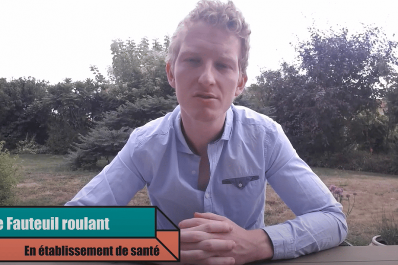 Capture de la vidéo fauteuiml roulant