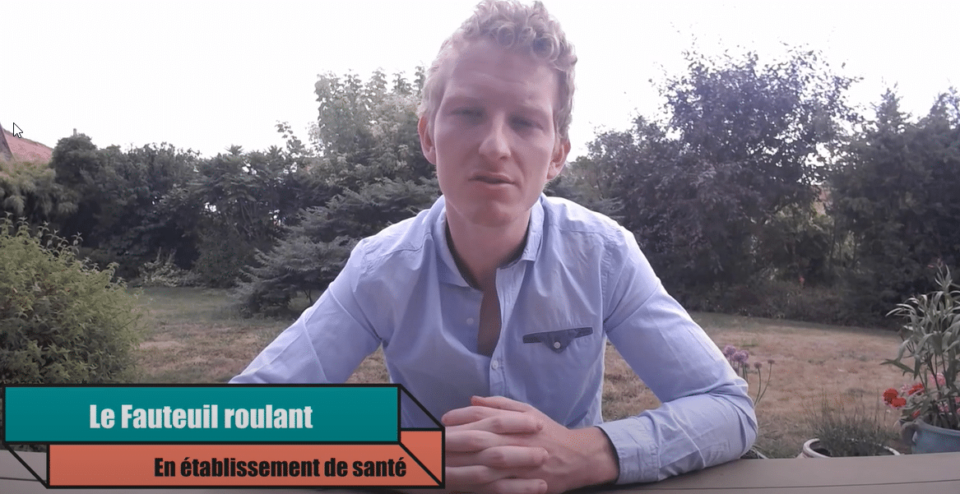 Capture de la vidéo fauteuiml roulant