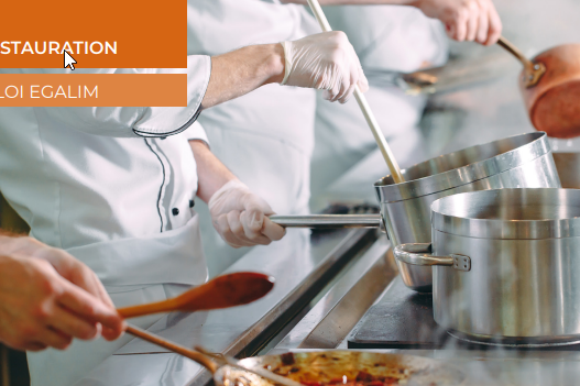 Illustration d'un service restauration d'entreprisse