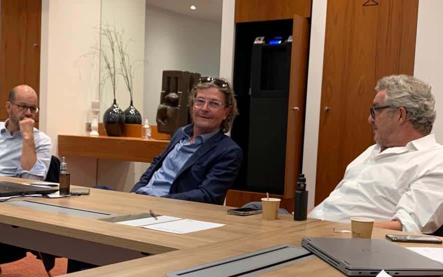 Rencontre Benjamin Guiraud-Chaumeil, Fréderic Sanguignol, Christophe SADOINE