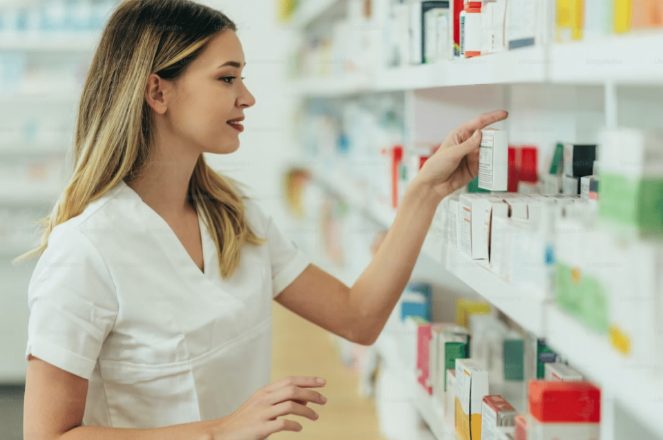 Illustration pharmacien manager