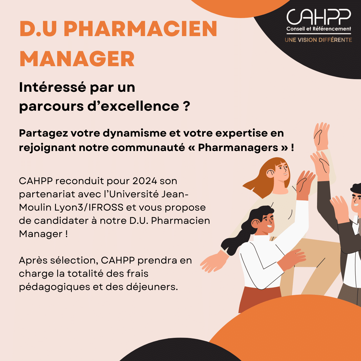 Diplôme Universitaire Pharmacien Manager 2024