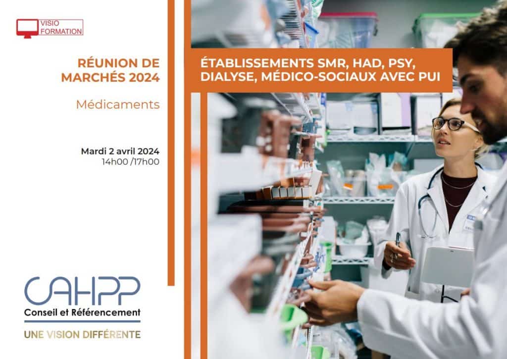 éunion de Marchés (Hors MCO - Médicaments) – Webinaire