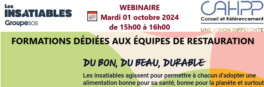Les Insatiables: Formations dédiées aux équipes de restauration