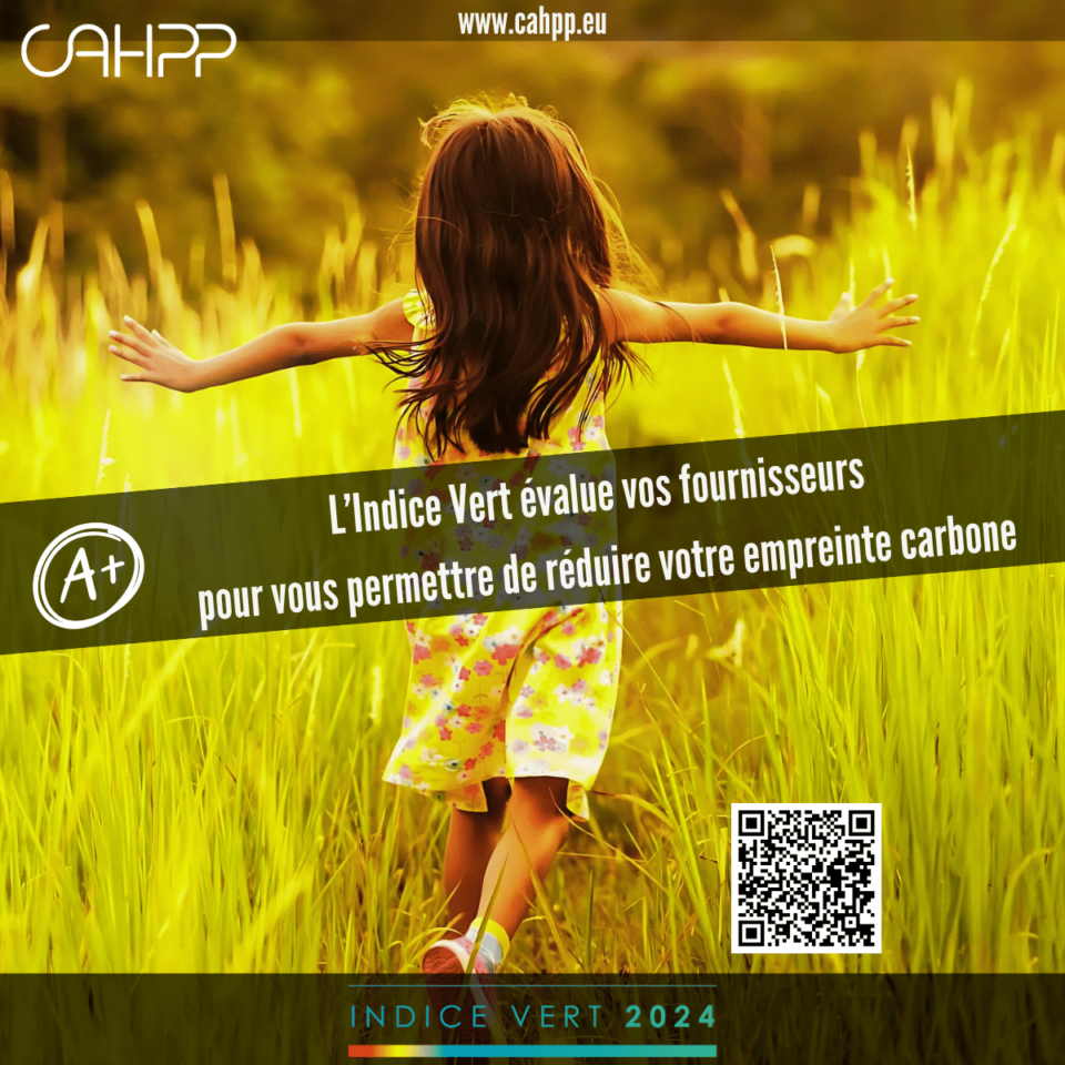 Plaquette indice vert pub