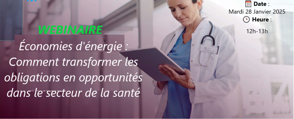 Webinaire économie d'énergie