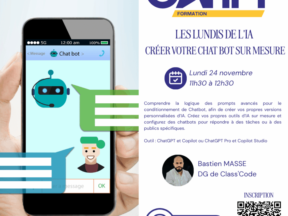 IA webinaire chatbot