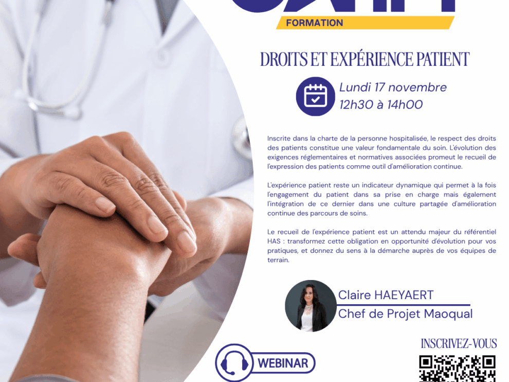 Webinaire Maoqual : Droits et expérience patient 171125