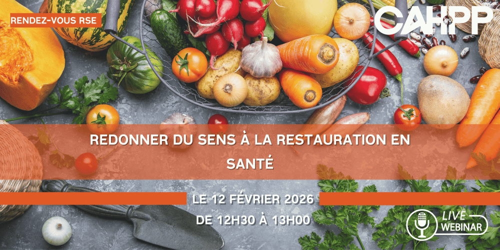 🌍 RDV RSE Redonner du sens à la restauration en santé 🥗 