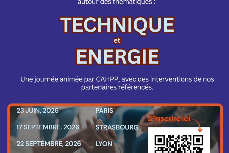 Journée CAHPP Technique & Energie.