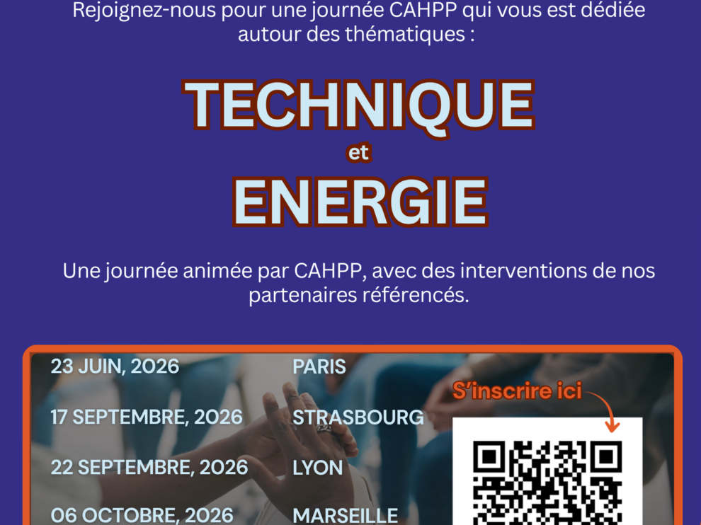Journée CAHPP Technique & Energie.