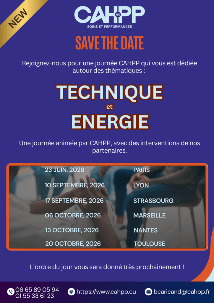 Journée CAHPP Technique & Energie.