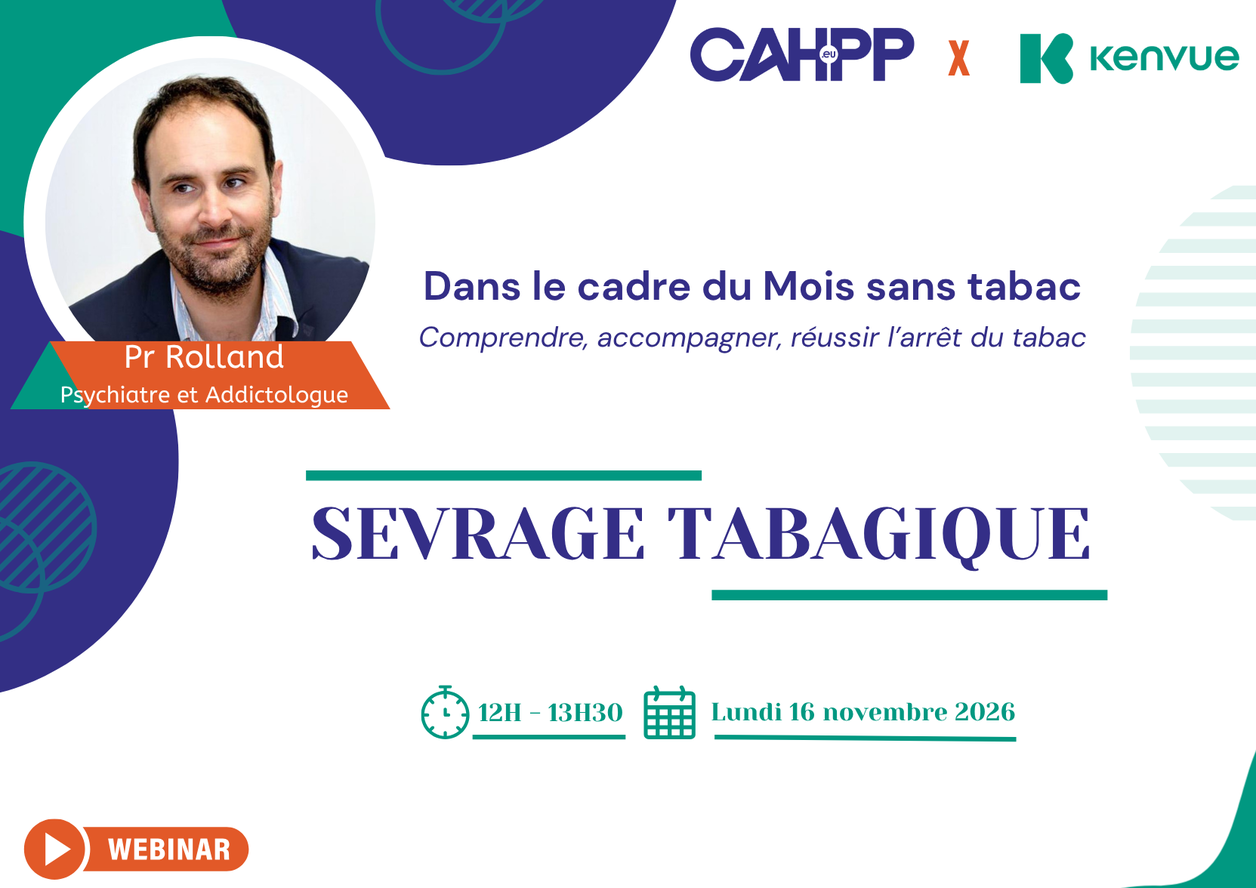 Kenvue x CAHPP - Sevrage Tabagique - Webinaire 